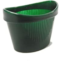 cm medicinal verde Cómodo Plástico talla única Moldeado OJO Baños x 10
